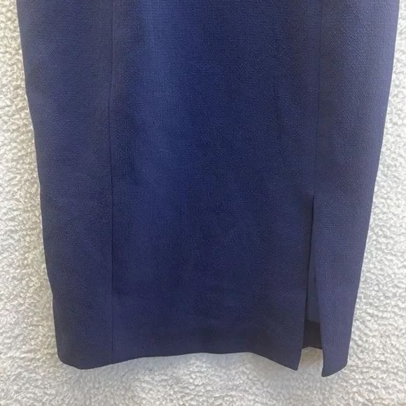 Harper Rose Crepe Sheath Assymetrical Dress Colorblock Short Sleeve Women's 6 - Picture 7 of 9